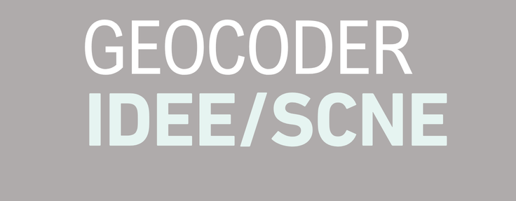 GEOCODER-IDEE/SCNE
